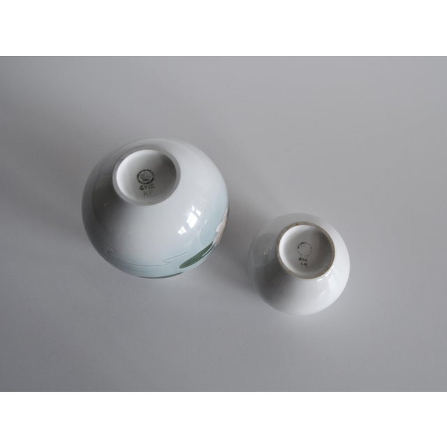 Water Lily Series Vases from Bing & Grøndahl, 1930s, Set of 2 For Sale - Image 10 of 12