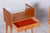 Mid-Century Modern Mid-Century Modern Bedside Tables in Oak and Glass, 1950s, Set of 2 For Sale - Image 3 of 11