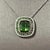 Diamond Tourmaline Garnet Pendant Necklace 9.13 TCW GIA Certified For Sale - Image 4 of 12