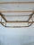 Italian Hand Forged Gilt Wall Shelf From Italy For Sale - Image 3 of 11