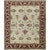 Cream 1980s Handwoven Persian Heriz Area Rug 6'4"×7'6" For Sale - Image 8 of 8
