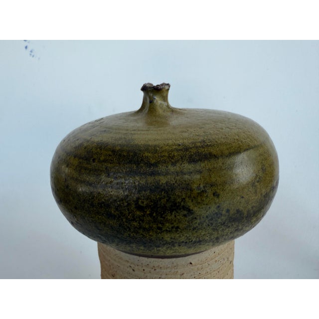 Available for your consideration: Beautiful Studio Pottery circa 1970's Signed.