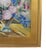 Vintage oil painting on artist canvas panel, of a beautiful vase of colorful flowers. Signed by the talented artist “V...