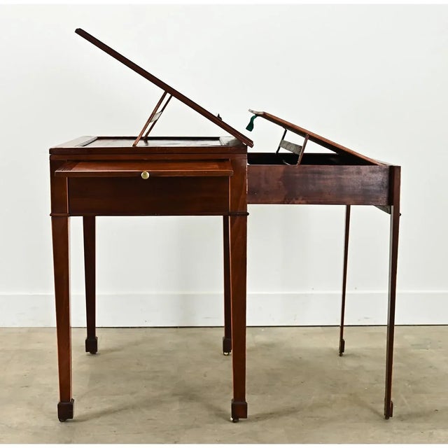 Dutch 18th Century Metamorphic Architect’s Desk For Sale - Image 10 of 12