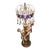 1960s Hollywood Regency Azzolin Brothers Campodimonte Lamp For Sale
