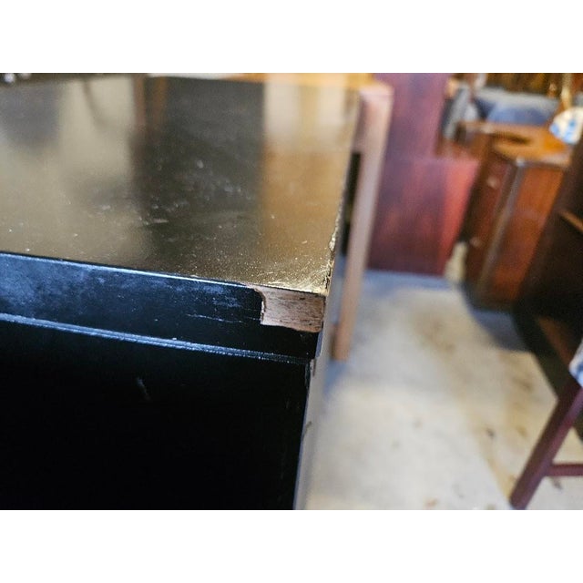 Black Dorothy Draper Espana Style Hollywood Regency Chest Dresser For Sale - Image 8 of 8