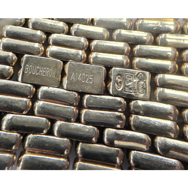 Vintage Boucheron Reflet 18k Gold Quartz Ladies Watch For Sale In Los Angeles - Image 6 of 8