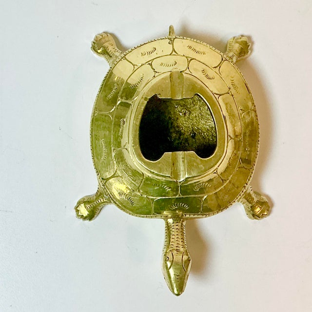 A wonderful brass Turtle ashtray from the 1960s. The piece is high quality brass that you will be pleased with. A great...