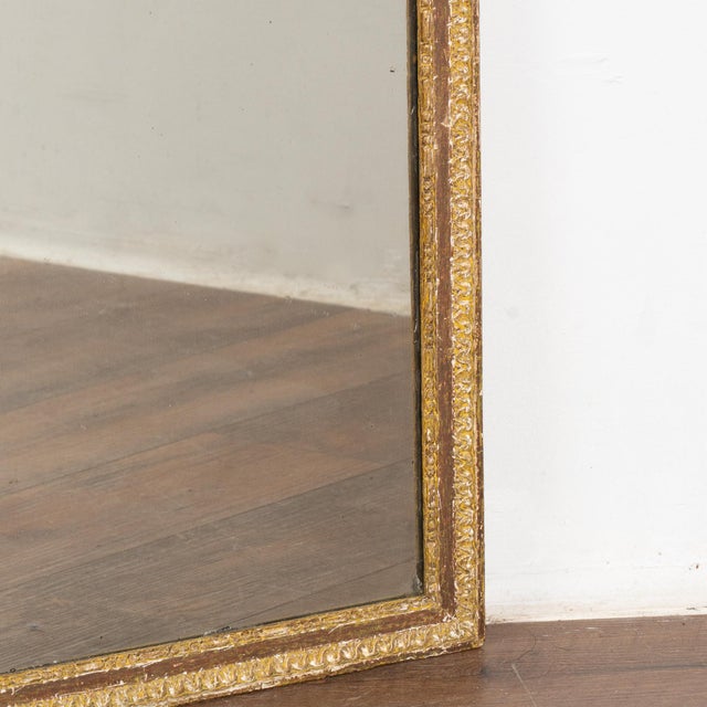 Gold Gold Gilt Swedish Mirror, Circa 1820 For Sale - Image 8 of 9