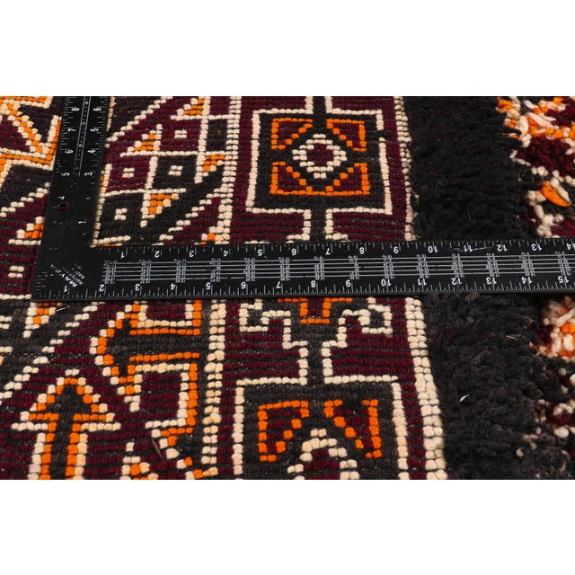 Textile Vintage Zayane Beni M'Guild Moroccan Rug, 06'09 X 09'07 For Sale - Image 7 of 10