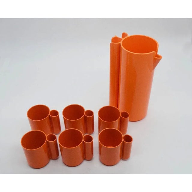 Vitrac Plastic Drinking Set by Jean Pierre, France, 1970s For Sale - Image 11 of 11