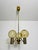 Brass and Glass Chandelier by Hans-Agne Jakobsson, Sweden, 1960s For Sale - Image 6 of 12