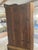 Antigue Biedermeier Corner Cabinet in Walnut Veneer, 1860s For Sale - Image 6 of 18