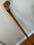 American Folk Art Carved Bulldog Dog Cane For Sale - Image 9 of 9