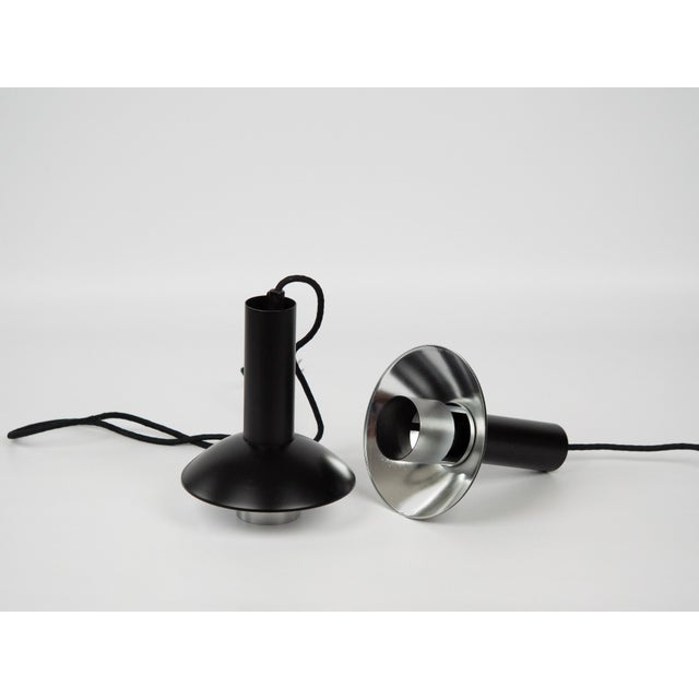 Mid-Century Modern Vintage Danish Pendant Lamps from Louis Poulsen, 1970s, Set of 2 For Sale - Image 3 of 11