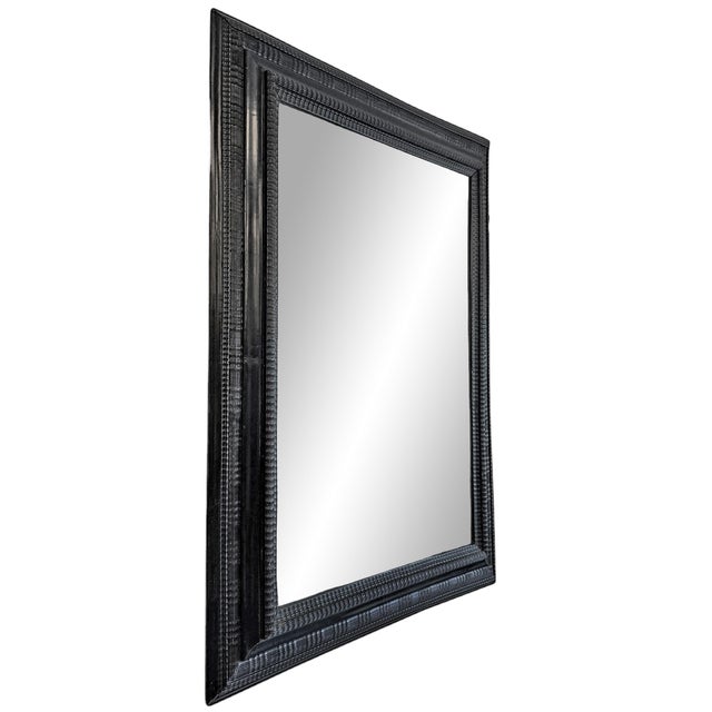 Pair of 19th Century Dutch Frames With Mirrors For Sale - Image 4 of 10