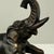 Art Deco Elephant Table Lamp with Red Marble Base, 1930 For Sale - Image 6 of 9