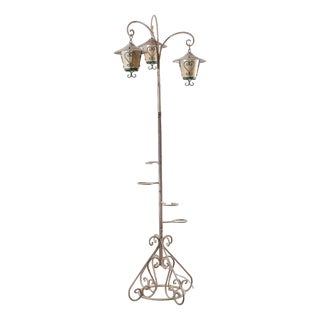 Vintage Italian Ravello Floor Lamp, 1940s For Sale