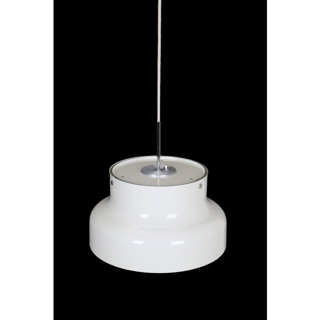 Mid-Century Modern Large Vintage Space Age Pendant Lamp by Anders Pehrson for Ateljé Lyktan, 1970s For Sale - Image 3 of 17