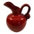 1970s Small Italian Red Ceramic Pitcher For Sale