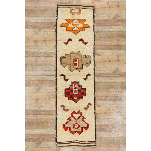 Vintage Tribal Kurdish Rug Runner - 02'11 X 10'06 For Sale - Image 9 of 9