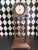 1970s Grand Old World Ironwork Table Clock With Architectural Scrollwork, 25" For Sale - Image 16 of 18