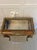 Ceramic Antique French Victorian Ormolu Mounted Kingwood Jardiniere Stand with Porcelain Plaque, 1860 For Sale - Image 7 of 17