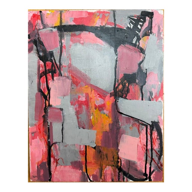 "Going Somewhere" Contemporary Abstract Painting For Sale