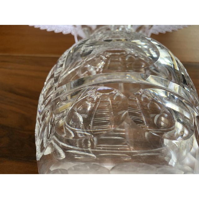 Large Crystal Vase, 1970s For Sale - Image 18 of 18