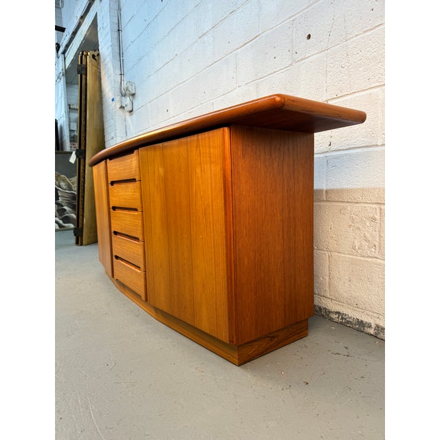 Mid 20th Century Mid 20th Century Teak Credenza by Skovby of Denmark For Sale - Image 5 of 16
