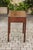 English 1780s Georgian Oak Side Table with Marlborough Legs and Chinoiserie For Sale - Image 11 of 11
