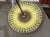 Indonesian Parasol in Wallpaper, Wood and Wool, 1950s For Sale - Image 14 of 14