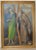 Gothic St. Francis & St. Peter Vintage Oil Painting After El Greco C.1940 For Sale - Image 3 of 13