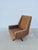 1960s Vintage Castro Convertibles MCM Swivel High Back Lounge Chair For Sale - Image 5 of 13