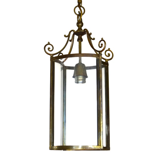 Small Vintage Pendant Light, 1950s For Sale - Image 3 of 10