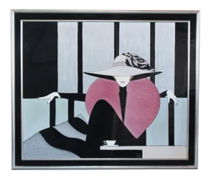 88's Fashion Portrait on Acrylic, Wall Art