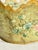 Vintage French Tole Cachepot With Hand-Painted Roses and Scalloped Rim For Sale - Image 12 of 15