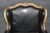 An extraordinary example of 20th-century luxury seating, this signed Maison Jansen grand-scale bergère chair represents...