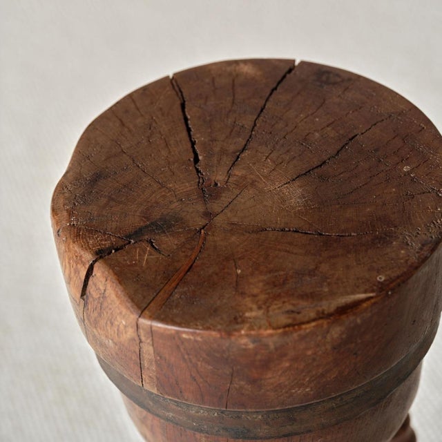 French 19th Century French Wooden Block Table For Sale - Image 3 of 5