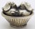 Vintage Italian Handmade Genuine Silver Sleeping Puppies Basket Figurine Sacchetti Arezzo 800 Continental Silver Dog Miniature Sculpture For Sale - Image 4 of 13