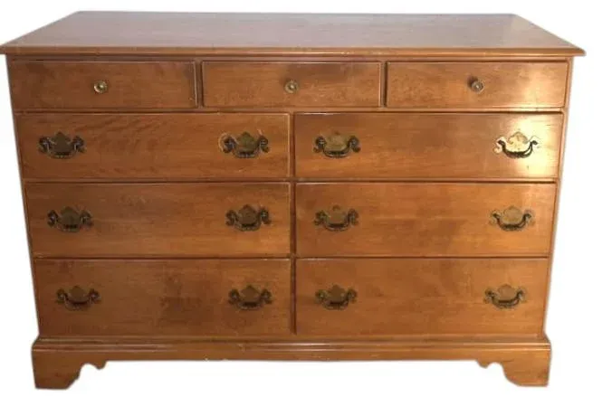 Ethan Allen Nutmeg Solid Maple 52