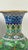 Pair of Chinese Cloisonne Enamel Vases Blue Ground With Red Berries For Sale In New York - Image 6 of 12