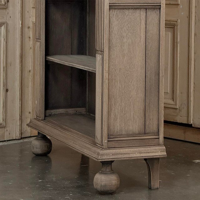 19th Century Renaissance Revival Stripped Oak Open Bookcase For Sale - Image 16 of 18