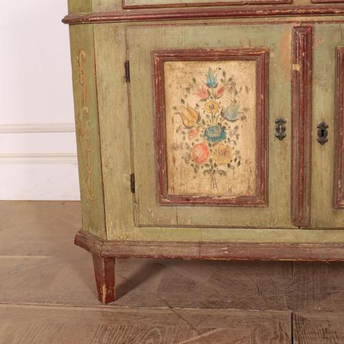 Scandinavian Painted Buffet in Pine For Sale - Image 5 of 14