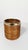 Italian Cachepot Basket in Hand-Woven Pencil Reed Rattan and Brass, 1970s For Sale - Image 16 of 18