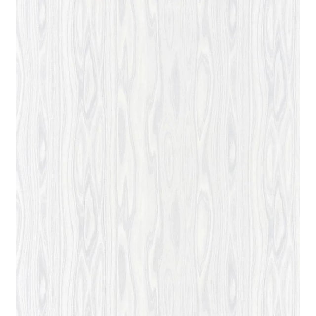 Sample - The House of Scalamandré Faux Bois Weave Fabric, Fog For Sale