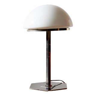 Large Art Nouveau Table Lamp in the style of Josef Hoffmann, 1950s For Sale