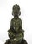 Aztec-Inspired Pre-Columbian Style Seated Figure Statue on Wood Base For Sale - Image 9 of 10