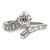 0.45 Ct Diamond Ring Size 5.25 For Sale