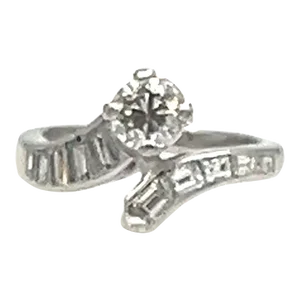 0.45 Ct Diamond Ring Size 5.25
